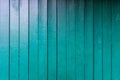 Green wood wall boards close up painting retro design Royalty Free Stock Photo