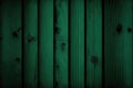 Green wooden background, abstract wood texture. Irish color. Generative AI