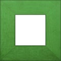 Green Wooden Square Frame Royalty Free Stock Photo