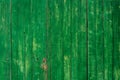 Green wooden wall