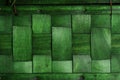 Green Woven texture Royalty Free Stock Photo