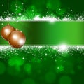 Green Xmas Background