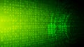 green yellow binary code vector background,abstract perspective virtual cyberspace,big data analysis system,digital security