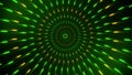 Green Yellow Data Loader Loopable Motion Graphic BackgroundColorful Spinning Circles Loopable Motion Background