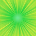 Green and yellow flash light