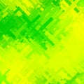 Green and Yellow Glitch Background