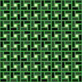 Green grey brick spiral tile clockwise texture seamless pattern