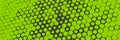 green yellow hexagon background Royalty Free Stock Photo