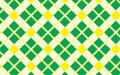 Green and yellow pattern.Texture from rhombus for - plaid,tablecloths,shirts,dresses,paper,bedding,blankets,quilts and other Royalty Free Stock Photo