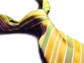 Green yellow tie