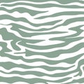 Green Zebra Stripe Pattern Groovy Stripe Liquid Swirl