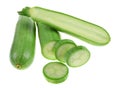 Green zucchini Royalty Free Stock Photo