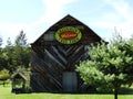 Greenmuns Tree Farm vintage wooden barn