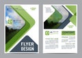 Greenery Brochure Layout design template.