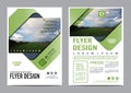 Greenery Brochure Layout design template.
