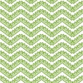 Greenery chevron seamless pattern background