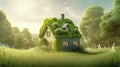 Greenery-Enveloped Cottage Embracing Environmental Love