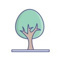 Greenery Line Style vector icon which can easily modify or edit