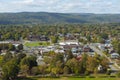 Greenfield aerial view, Massachusetts, USA