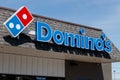 Domino`s Pizza Restaurant. Domino`s delivers more than 1 million pizzas a day IV