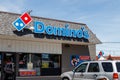 Domino`s Pizza Restaurant. Domino`s delivers more than 1 million pizzas a day V