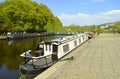 Greenfield Hudderfield Narrow Canal barges in Oldham