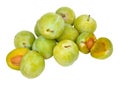 Greengage Plums Royalty Free Stock Photo