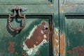 Greengate keyhole at Piazza dei Cavalieri di Malta in Rome. Views of St Peters Basilica