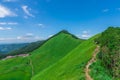 Greengrass at Soni plateau,Nara Prefecture ,Japan Royalty Free Stock Photo