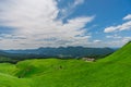 Greengrass at Soni plateau,Nara Prefecture ,Japan Royalty Free Stock Photo