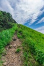 Greengrass at Soni plateau,Nara Prefecture ,Japan Royalty Free Stock Photo