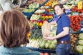 Greengrocer Royalty Free Stock Photo