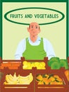 Greengrocer Royalty Free Stock Photo