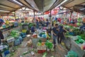 greengrocer of Chow Kit Market of Kuala Lumpur