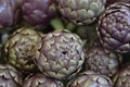 Beautiful artichokes Ready to be cooked excellent for detoxification of the human organism