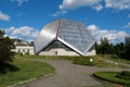 Greenhouse building in Kyiv city, Ukraine, horticultural establishment