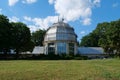 Greenhouse building in Kyiv, Ukraine, horticultural establishment