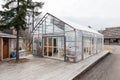 Greenhouse Cafe near Shiraoi Ainu Village Museum in Hokkaido, Japan