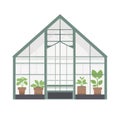 greenhouse design symbolizes growth and nature