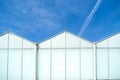 greenhouse exterior Royalty Free Stock Photo