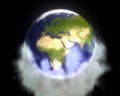 Greenhouse gases envelop Earth