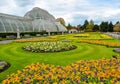 Greenhouse in Kew botanical gardens, London, UK Royalty Free Stock Photo