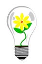 Greenhouse Light bulb Royalty Free Stock Photo