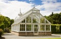 Greenhouse at Malahide Castle Dublin - rear view Royalty Free Stock Photo