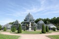 Greenhouse in parc de la tete d'or in Lyon Royalty Free Stock Photo