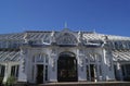 Greenhouse at The Royal Botanic Gardens, Kew, London, England, Europe Royalty Free Stock Photo