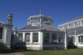 Greenhouse at The Royal Botanic Gardens, Kew, London, England, Europe Royalty Free Stock Photo