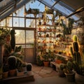 Greenhouse Serenity: A Botanical Symphony