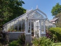 Greenhouse under blue sky Royalty Free Stock Photo