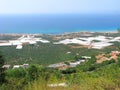 Greenhouses on Crete, Falasarna Royalty Free Stock Photo